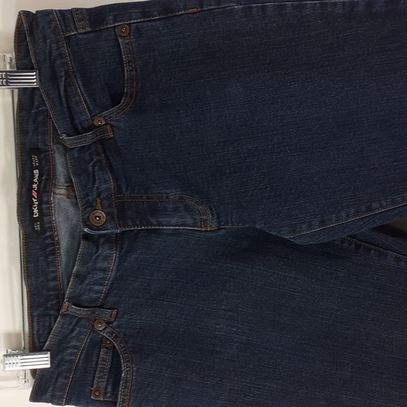 DKNY Jeans Times Square Flare Blue Jeans Size 11 Petite - Picture 7 of 16